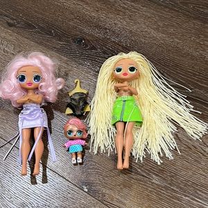 Lol surprise omg dolls 4 total